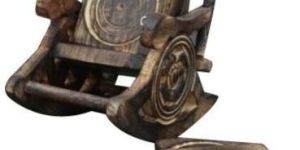 Wooden Miniature Chair Tea Coaster Set