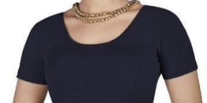 Readymade Stretchable Womens Liva Plain Blouse