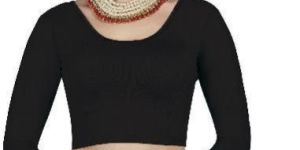 Jelite Womens Womens Cotton Three Fourth Sleeve Plain Blouse