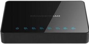 Black Grandstream Gigabit Router