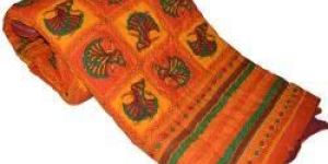 Jaipur Kantha Work Cotton Quilt