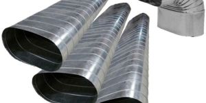 GI Plain Oval Duct