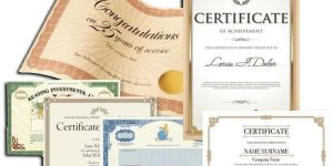 Certificate Printing Services