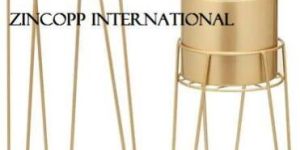 Zincopp Iron Planter Pot with Stands