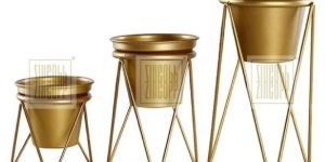 Zincopp Planter Pot Stand Set of 3