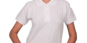 Alive Feminine -100% Cotton Plain Polo T-shirts