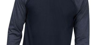 Regal-Raglan sleeves cotton round neck t-shirt