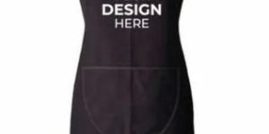 Custom Logo Printed Cotton Apron