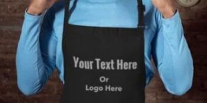Custom Logo Printed Water Resistant Salon Apron