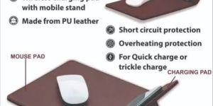 Wireless Charging Mouse Pad