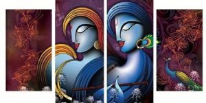 Radha Krishna Painting