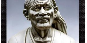Sai Baba Satin Painting