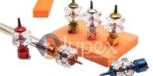 Crystal Curtain Finials