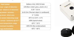 Wireless Ultrasonic Distance Sensor