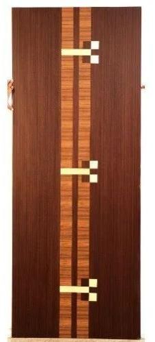 Teak Veneer Flush Door