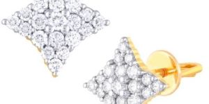 Quaint Geometry Diamond Earring