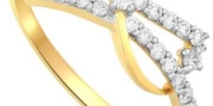 Shimmering Bowtie Diamond Ring