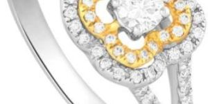 Signet Charm Diamond Ring