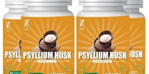 Psyllium Husk Capsules Constipation, Weight Management, Diabetes, Obesity, Piles,