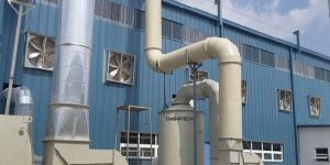 PACKED BED SCRUBBER - VERTICAL FLOW