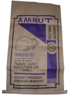 Paper Laminated HDPE Bags