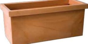 Cassetta Sagitta Smooth Rectangular Planter