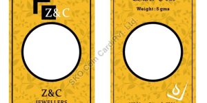 ROUND SILVER COIN CARD