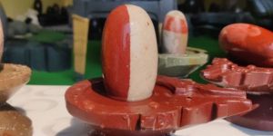 Original Narmadeshwar Shivling with Narmada Jaladhari Aardanareshwar Shivling