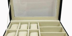 LA TROVE 6 SLOT WATCH BOX PLUS