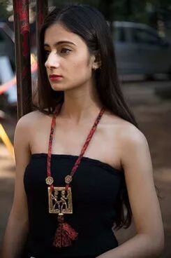 Fabric Design Neck Piece