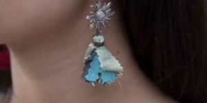 Tassels Fabric Earrings