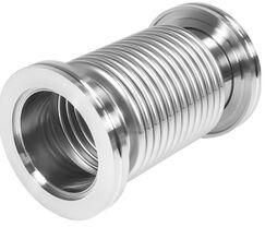 Silver Metallic Bellows