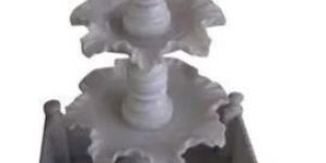 White Marble Fountain