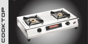 POLOMIX SUPREME211 STAINLESS STEEL LPG STOVE (2 BURNER)
