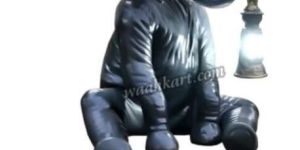 Sitting Elephant Statue with Lantern