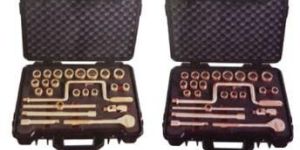 US TOOL UST-R24.5.Non Sparking 1/2' Dr Socket Set-24 pcs-