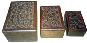 SAS74007 Wooden Urn Box