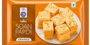 Orange Soan Papdi
