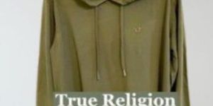 True Religion Sweatshirt (Light Green)