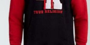 True Religion Sweatshirts (Red,black)