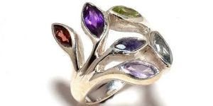 Mix Semi Precious Stone Ring