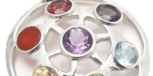 Silver Chakra Pendants