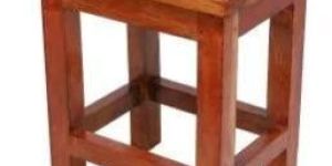 Rectangular Wooden Stool