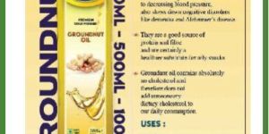 Cold Pressed Peanut Oil