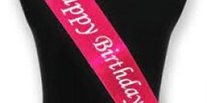 Personalised Sashes