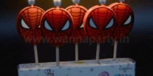 Spiderman Candle
