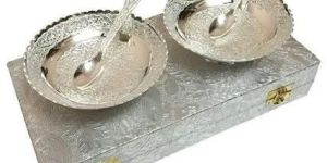 Silver Plated Bowl Set