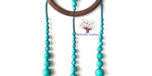 Turquoise Stones Dream Catcher Wall Hanging