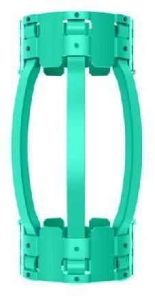 HINGED NON-WELDED BOW SPRING CENTRALIZER