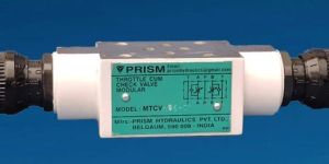 Throttle Check Valves